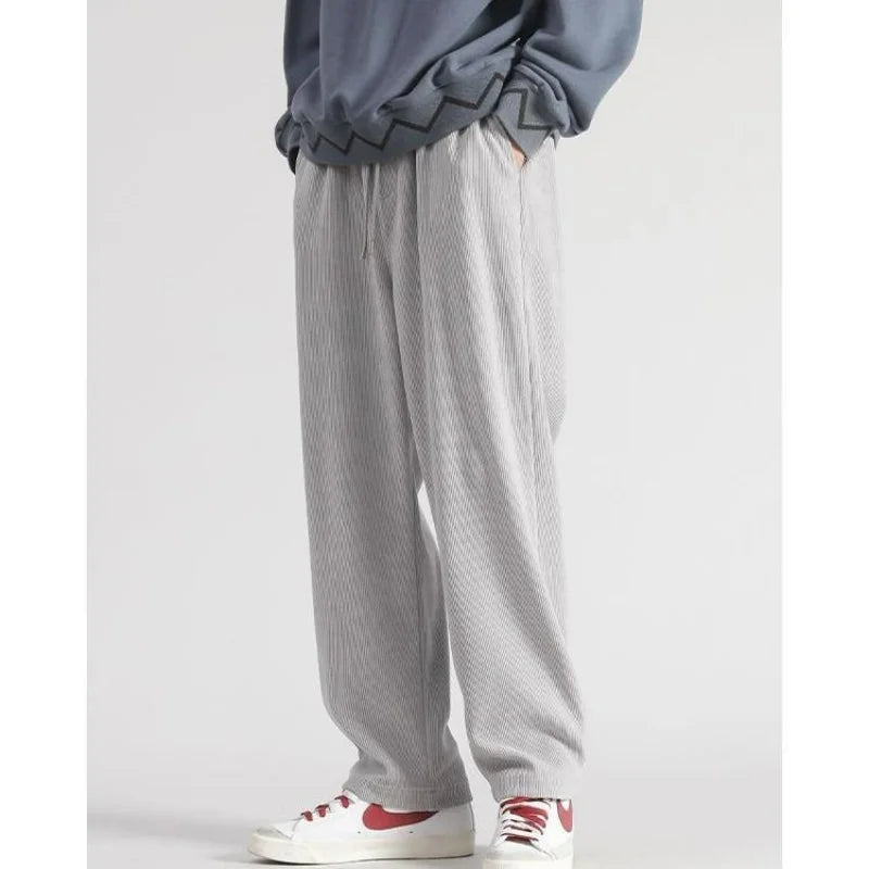Men's Corduroy Fleece Pants | Warm Casual Trousers for Winter