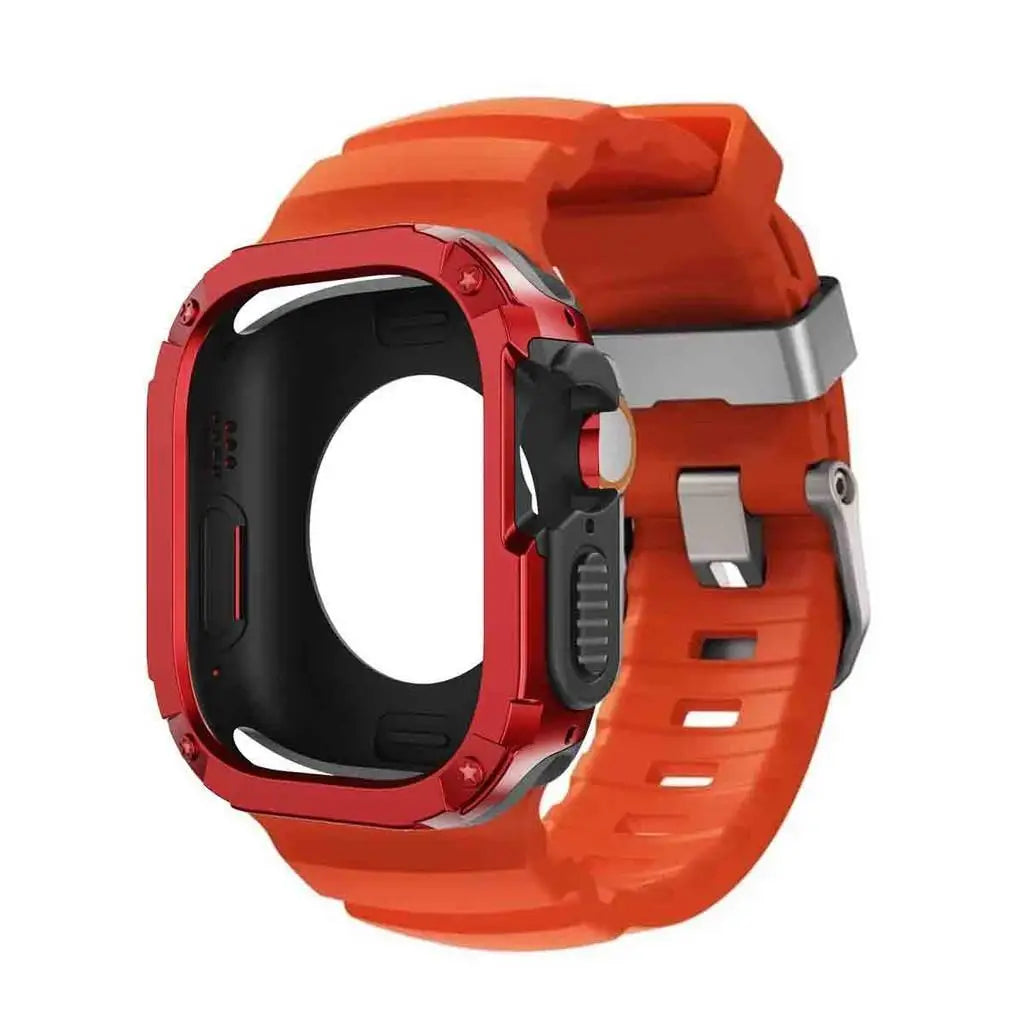 Waterproof Silicone Strap and Case for Smartwatches | Durable & Stylish