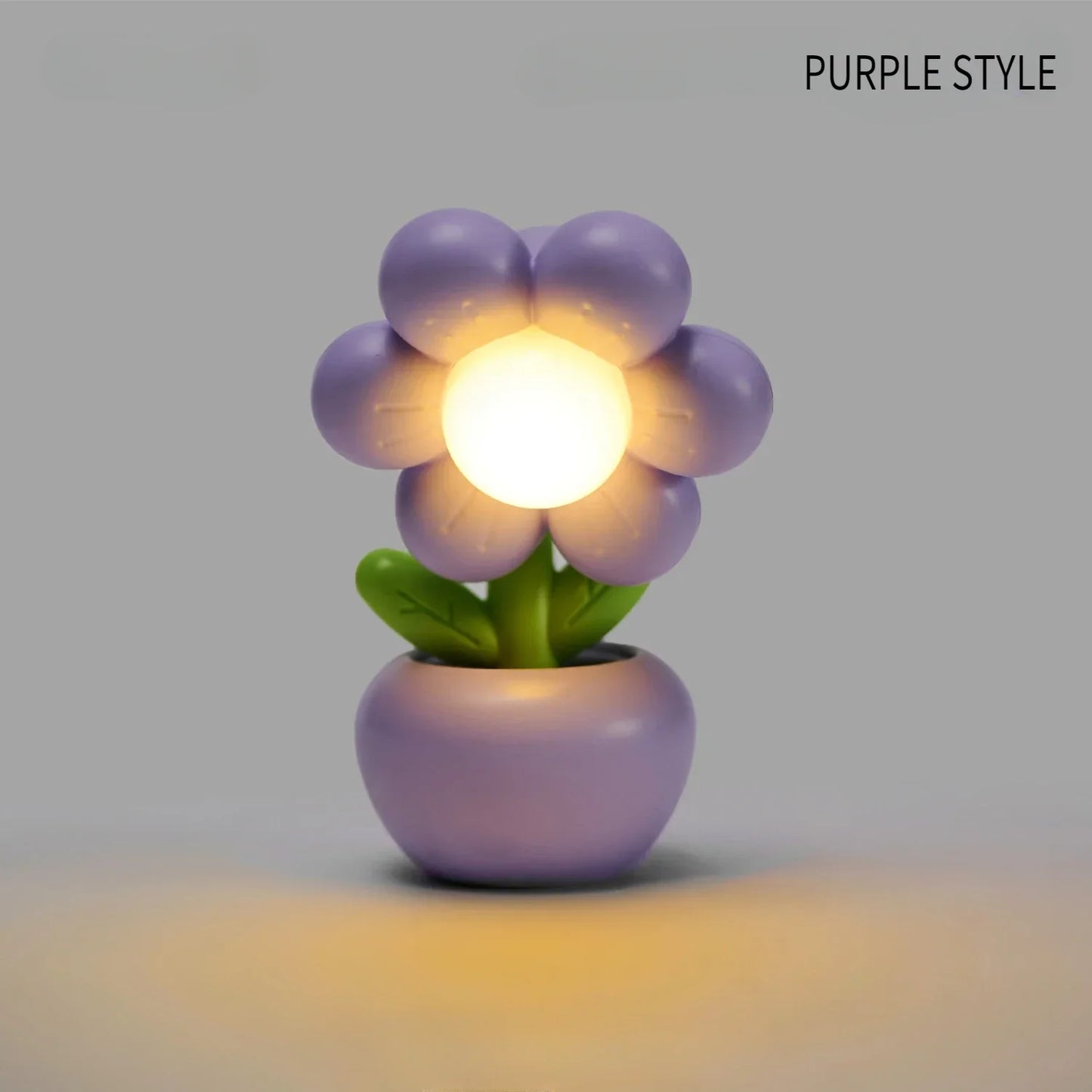Bonita mini lámpara de noche floral | Encantadora decoración de dormitorio infantil