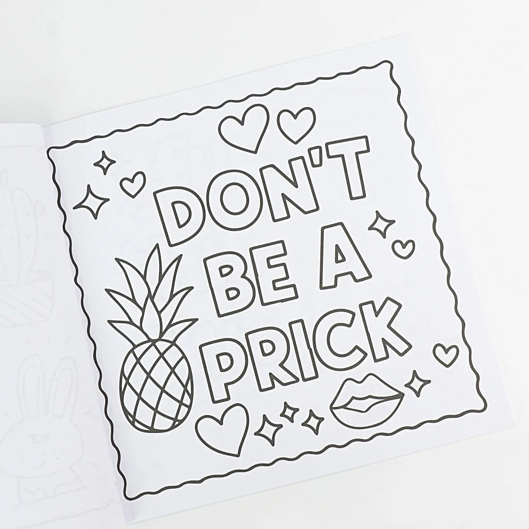 Funny Graffiti Mandala Coloring Book | Relaxing Gift for All Ages