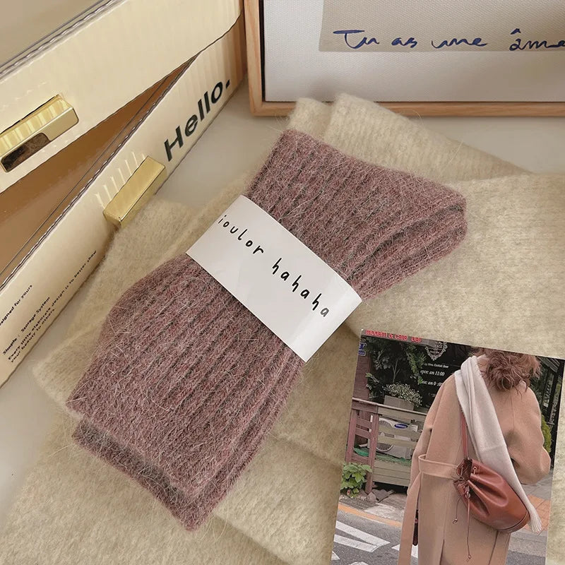 Women's Cashmere Wool Thermal Socks | Thick Warm Winter Socks