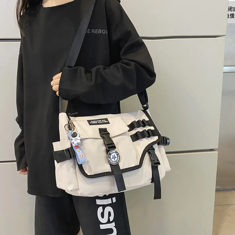 Versatile Canvas Crossbody Bags for Men & Women | Fashionable & Spacious