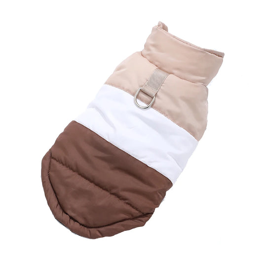 Chaleco cortavientos cálido para gatos y perros pequeños | Ropa acogedora para mascotas