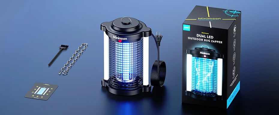 Powerful Outdoor Bug Zapper | Dual LED Mosquito Trap