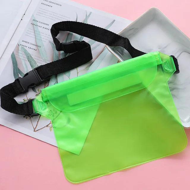 Adjustable Waterproof Dry Bag Pouch for Phones and Valuables