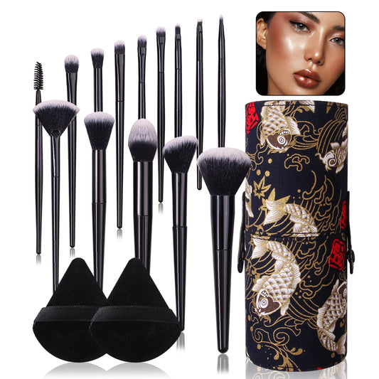 17PCS Premium Makeup Brush Set | Flawless Beauty Essentials