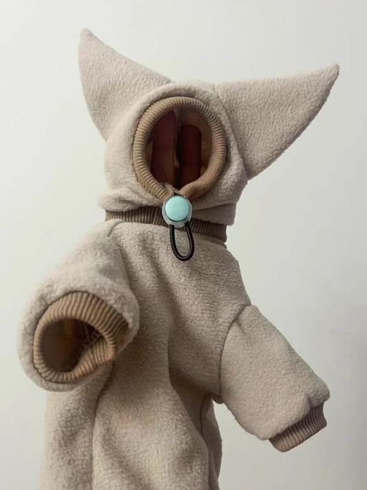 Winter Fleece Cat Coat Suit | Warm & Stylish Pet Apparel