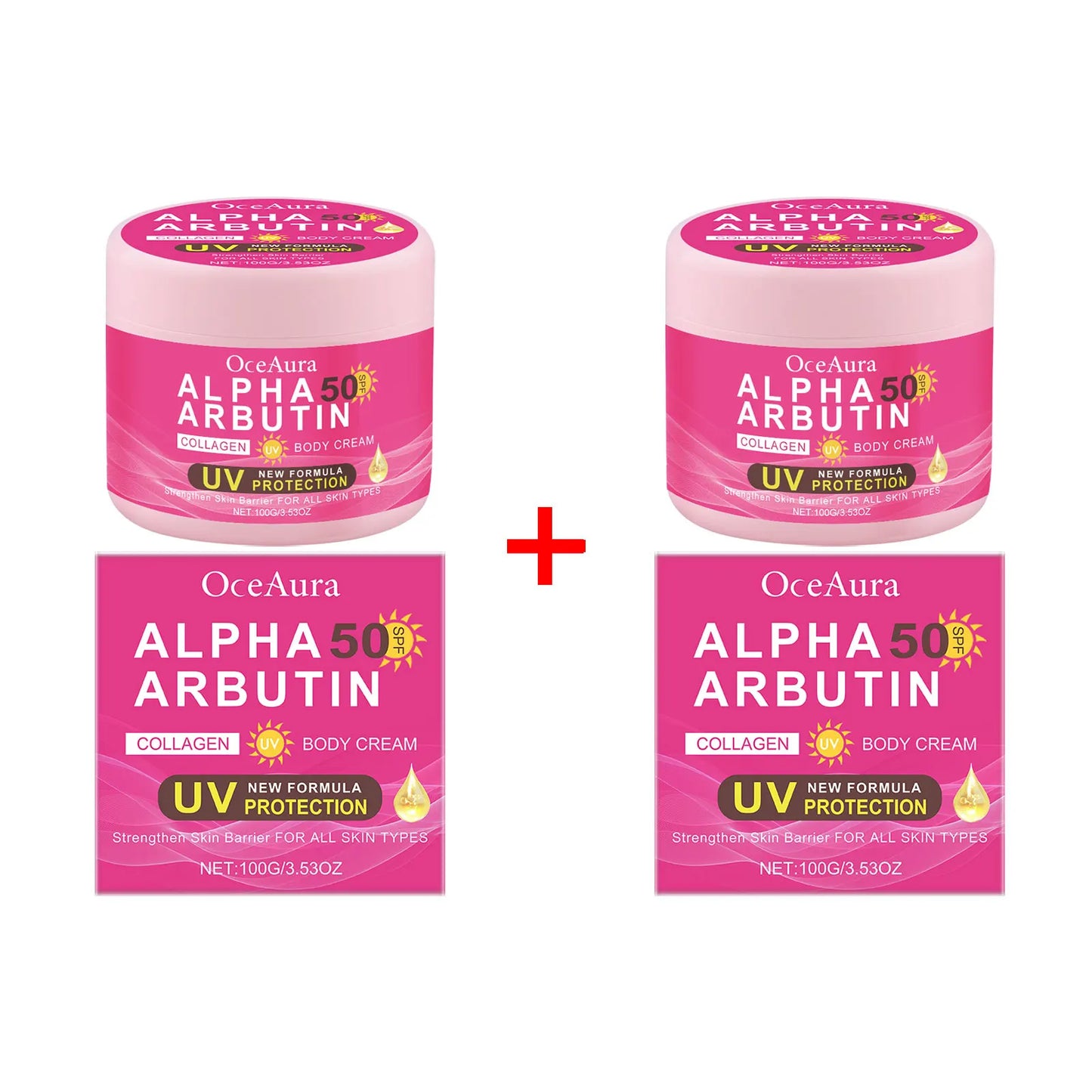 Hydrating Body Cream for Dull Skin | UV Protection & Brightening