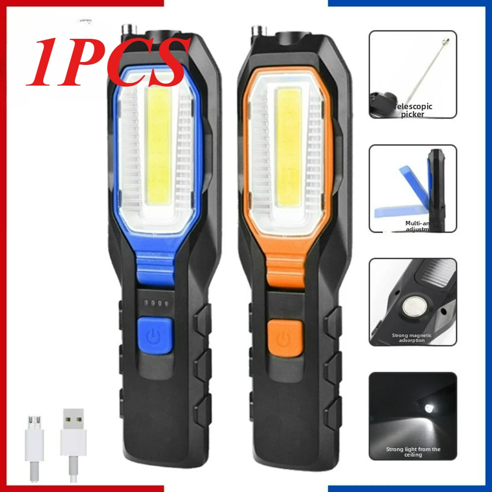 Super Bright USB Rechargeable LED Car Inspection Light | Emergency Work Light