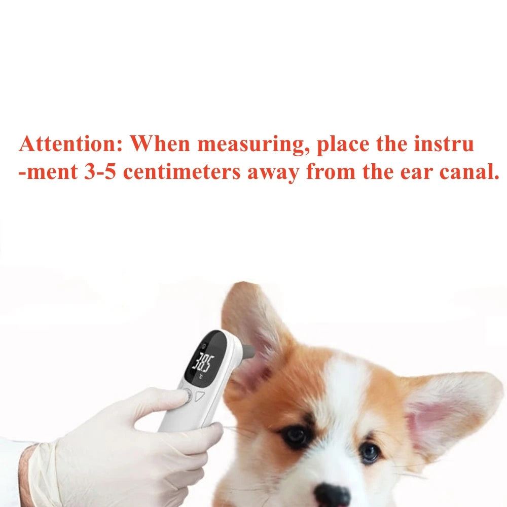 Non-Contact Infrared Pet Ear Thermometer | Fast & Accurate Measurement