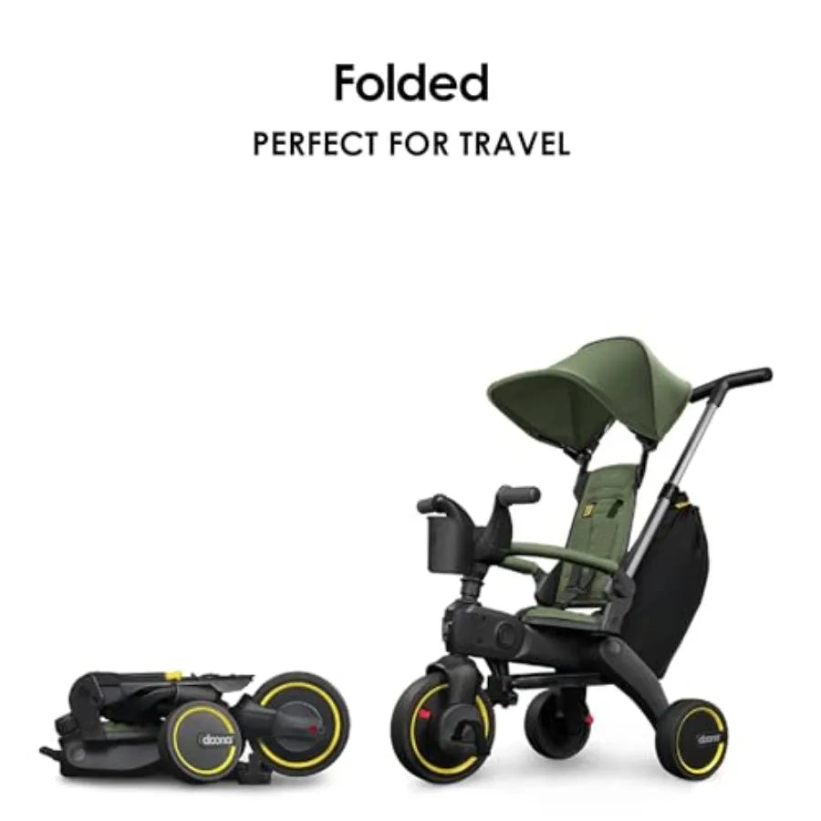 5-in-1 Compact Foldable Tricycle for Toddlers | Eco-Friendly Fun