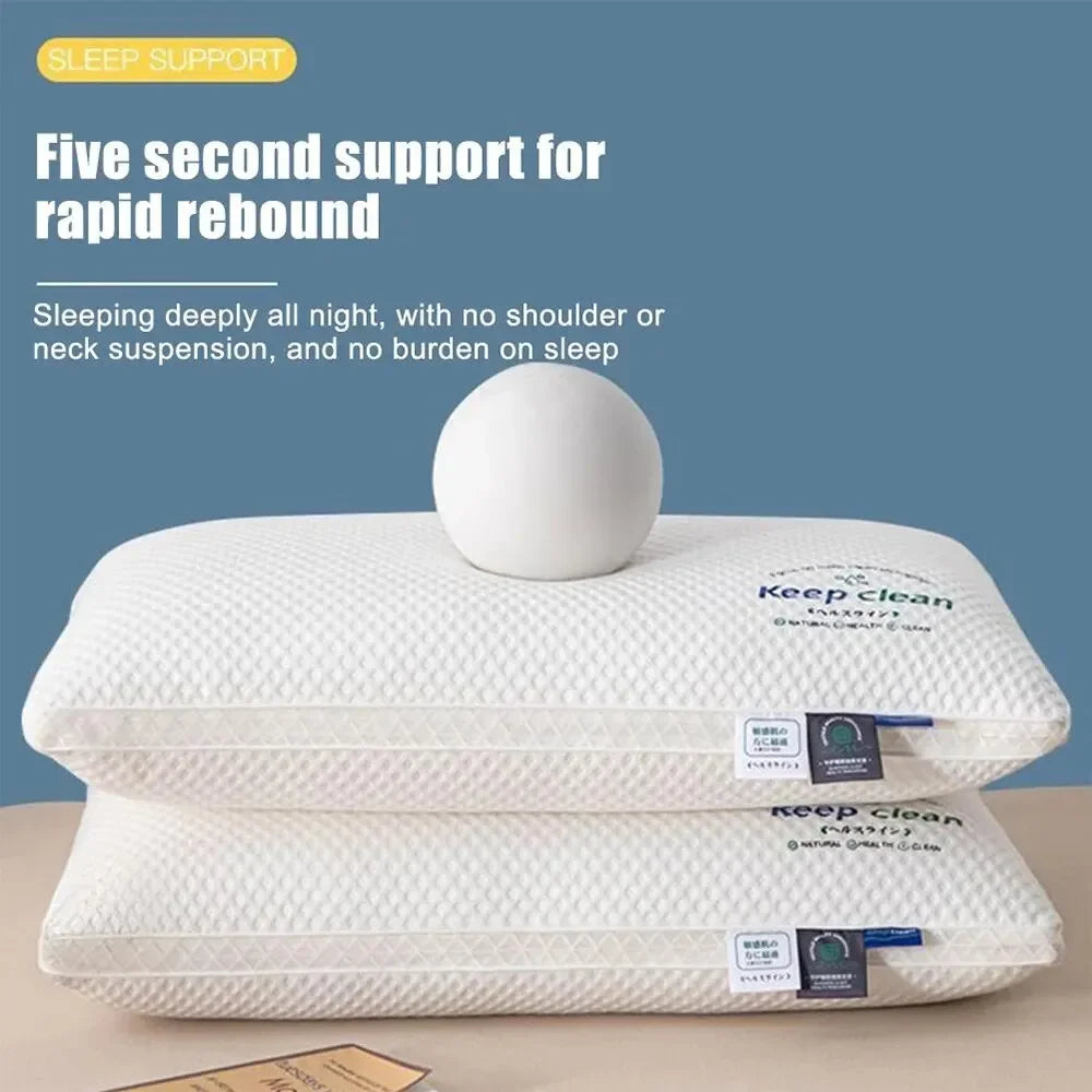 High Elasticity 3D Soft Neck Protection Sleep Pillow | Free Shipping