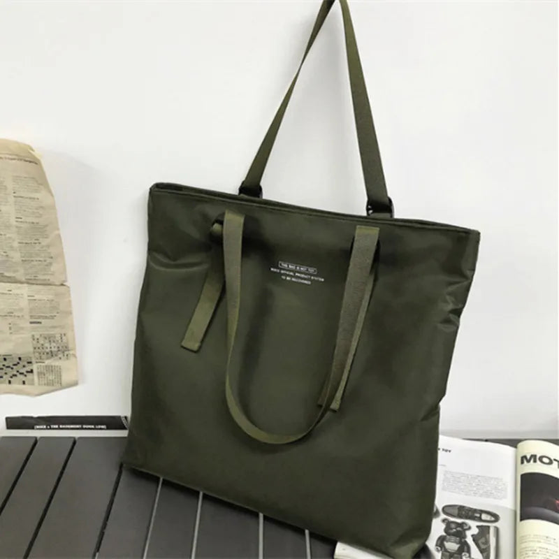 Unisex Large Capacity Waterproof Shoulder Bag | Multi-Function Tote