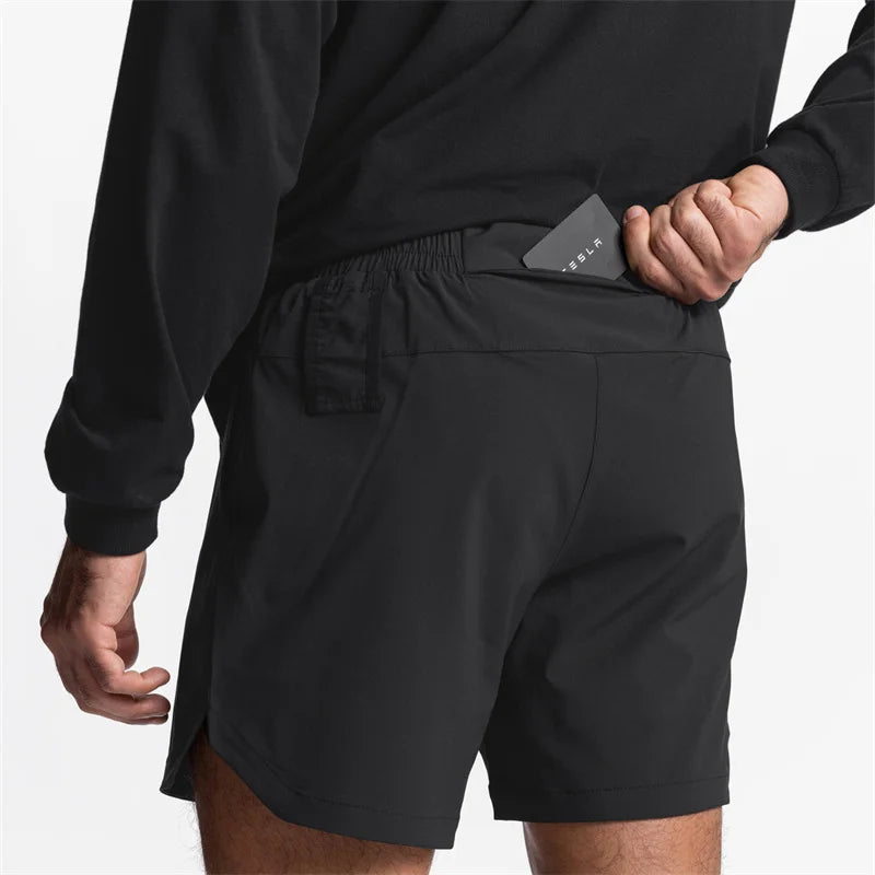 Men's Quick Dry Running Shorts | Lightweight Summer Fitness Pants