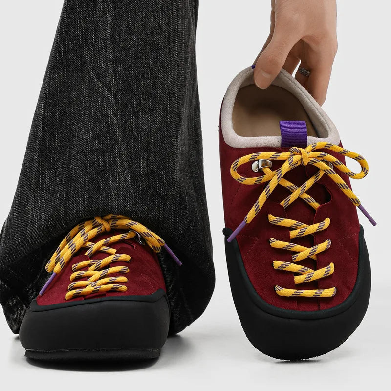 Men's Suede Sandals | Retro Stylish Slingback Walking Shoes
