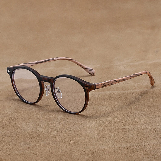 Gafas Redondas Vintage | Gafas Retro con Bloqueo de Luz Azul