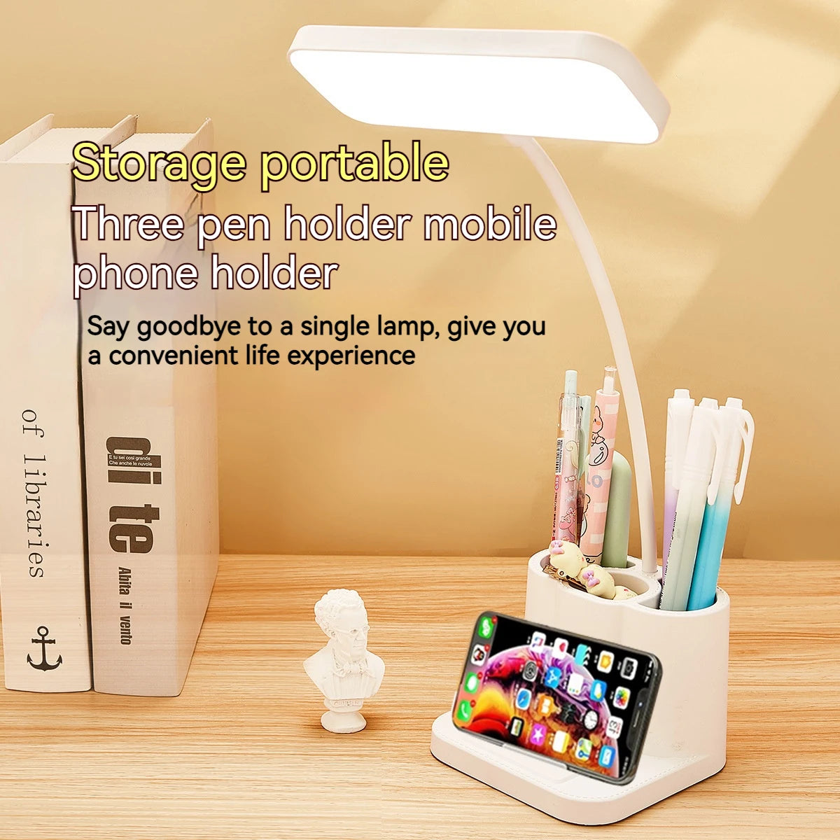 USB LED Table Lamp | Eye Protection Adjustable Reading Light