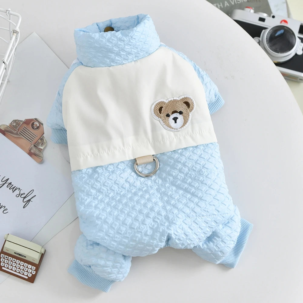 Windproof Pet Apparel for Small Dogs | Stylish & Cozy Jumpsuits