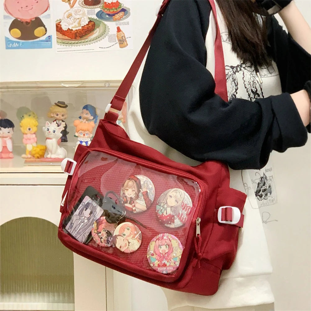 Cute Clear Kawaii Ita Bag | Stylish Crossbody Shoulder Bag