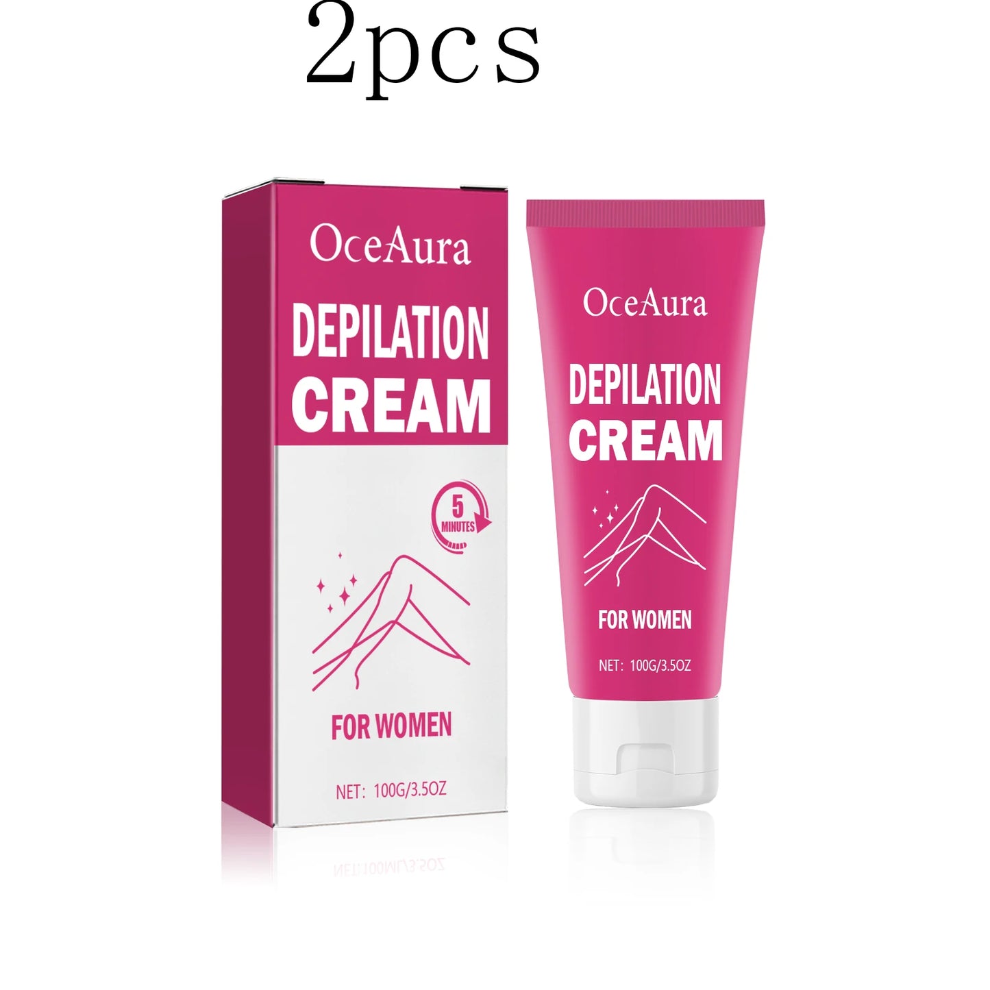 Women's Painless Hair Removal Cream | Smooth, Moisturizing Care