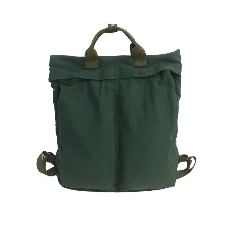 High Capacity Solid Color Backpack for Women & Teens | Travel & School Bag