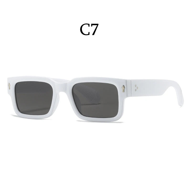 Stylish Rivet Sunglasses | Retro UV400 Eyewear for Everyone