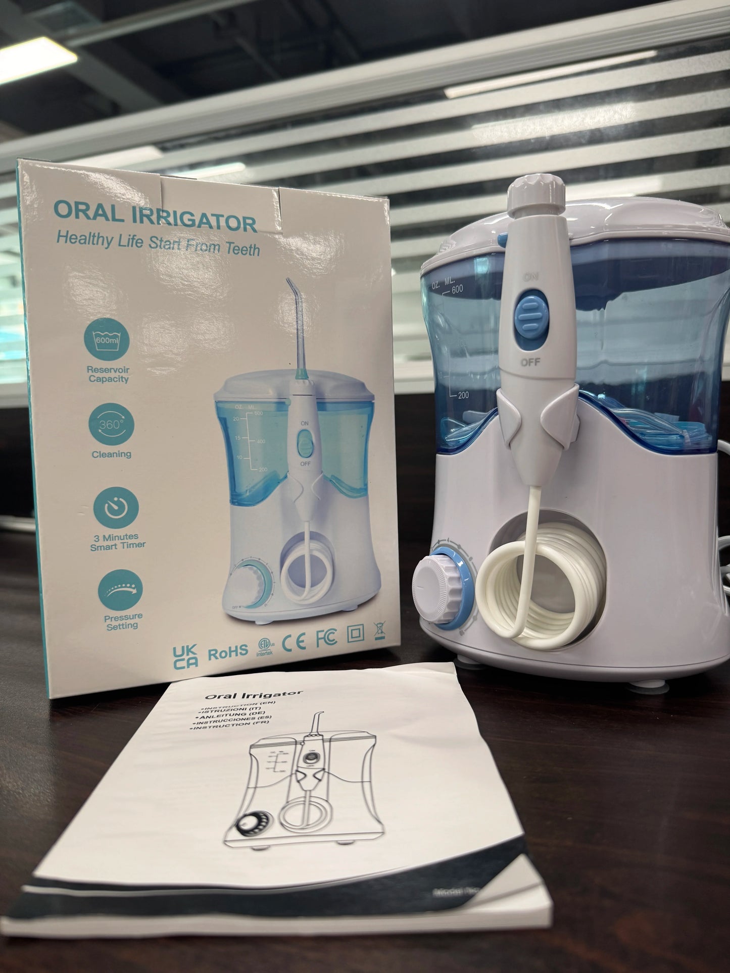 Power Dental Water Flosser | 600ml Family Oral Care Device