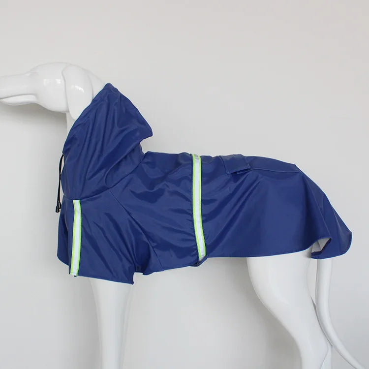 Large Dog Raincoat | Waterproof Reflective Cloak for Pets