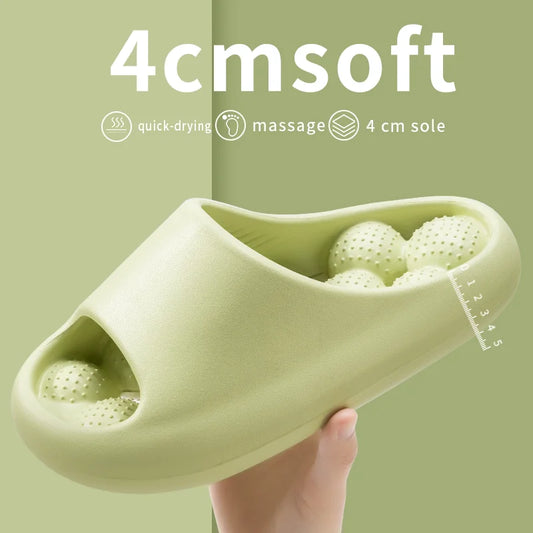 Unisex EVA Massage Bathroom Slippers | Comfortable & Water-Proof