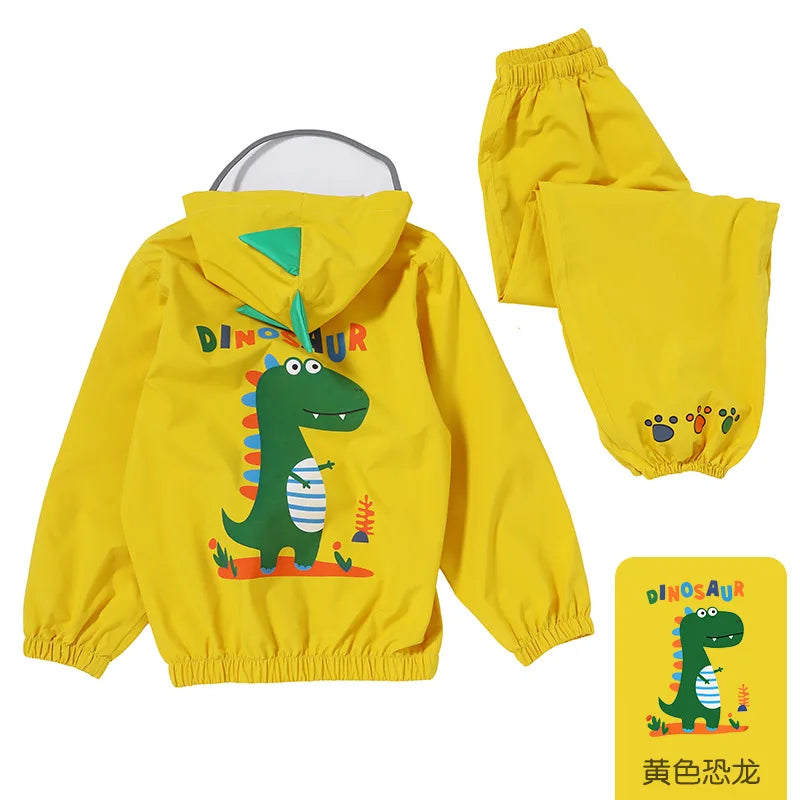 Children's Thickened Raincoat | Durable Outdoor Rain Gear