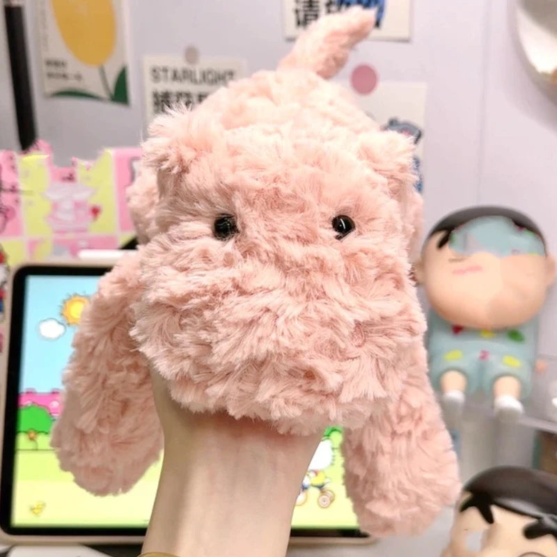 Hippopotamus Plush Toy Soft Stuffed Hippo Sleeping Doll Gift