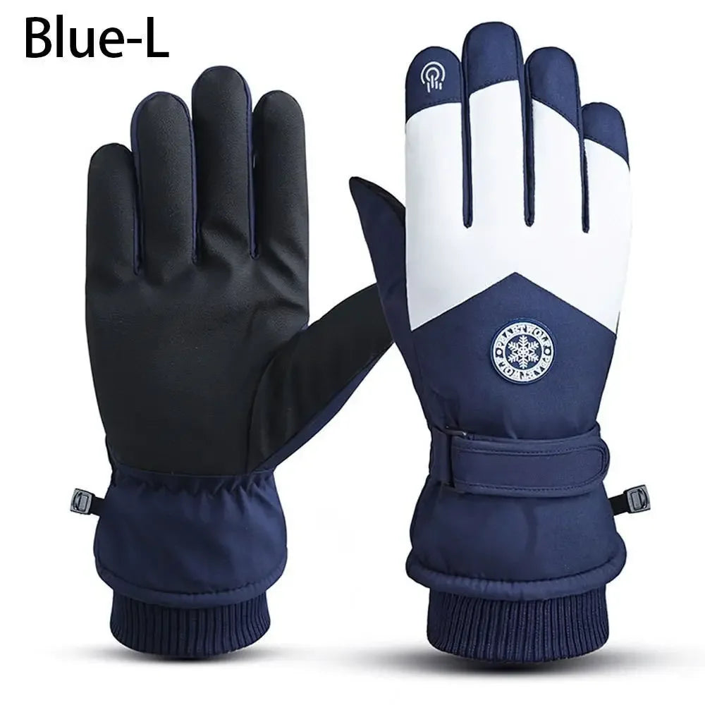 Guantes de nieve impermeables con pantalla táctil | Máxima protección para el invierno