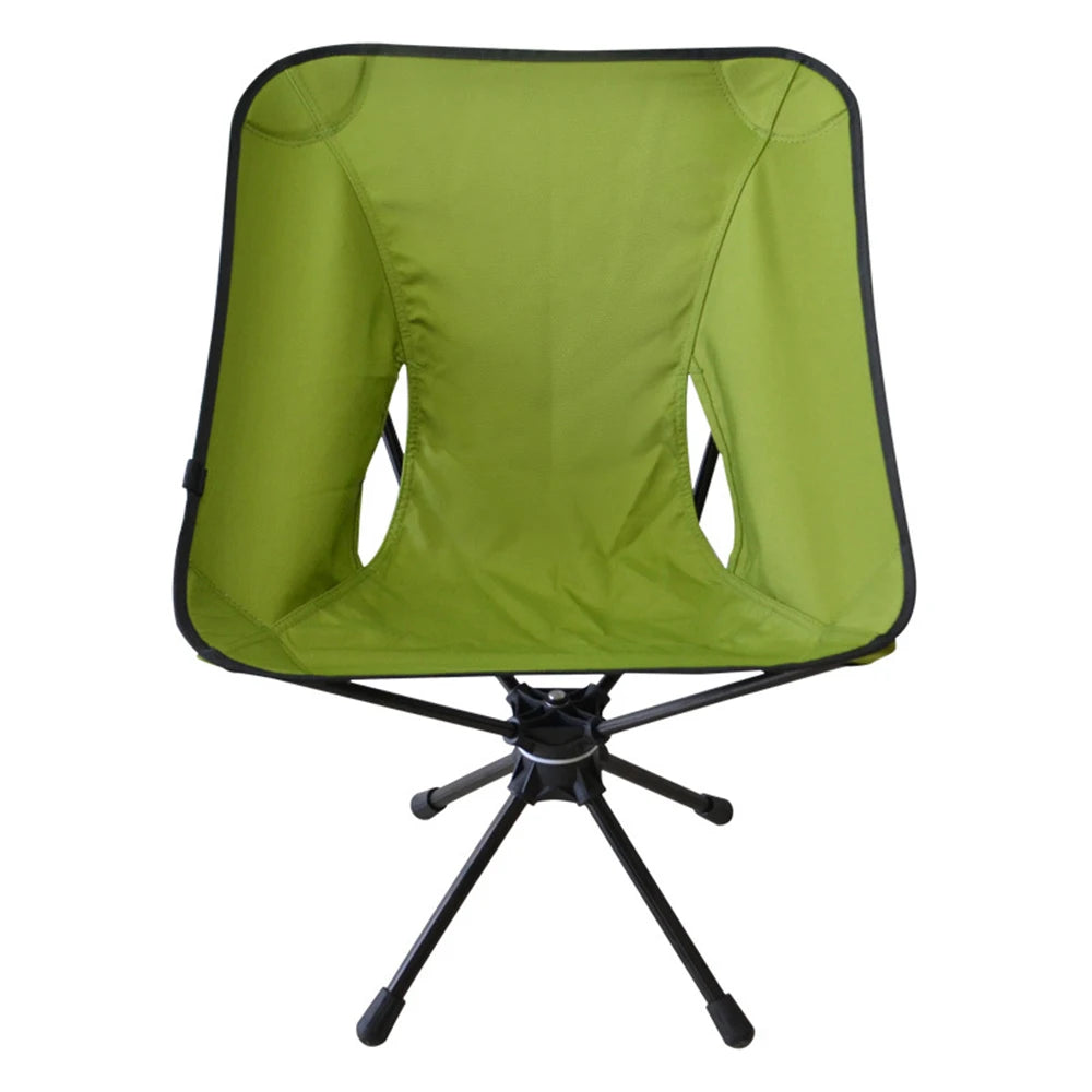 Lightweight Outdoor Folding Swivel Chairs for Camping & Fishing