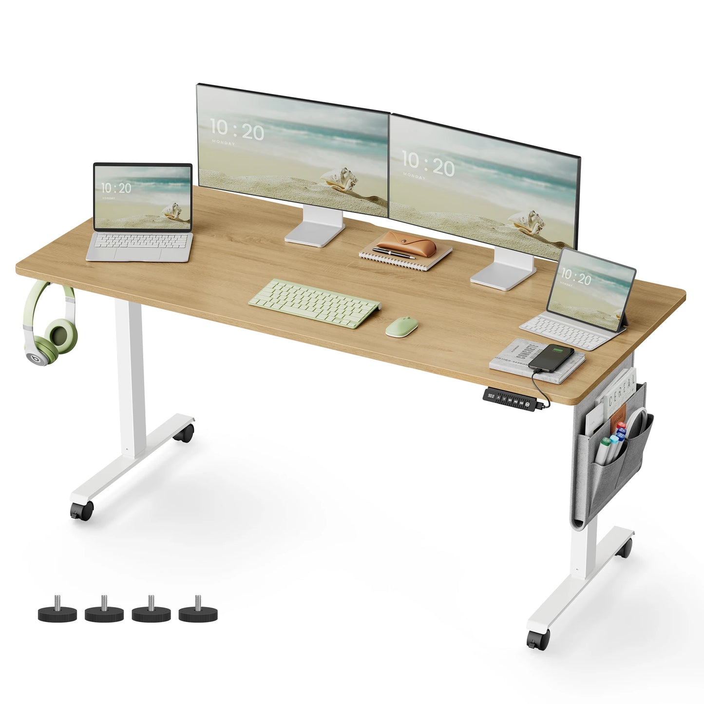 160CM Electric Adjustable Standing Desk | Modern Office Table