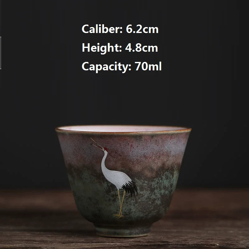 Elegant Japanese Style Ceramic Coffee Cup | Eco-Friendly Drinkware