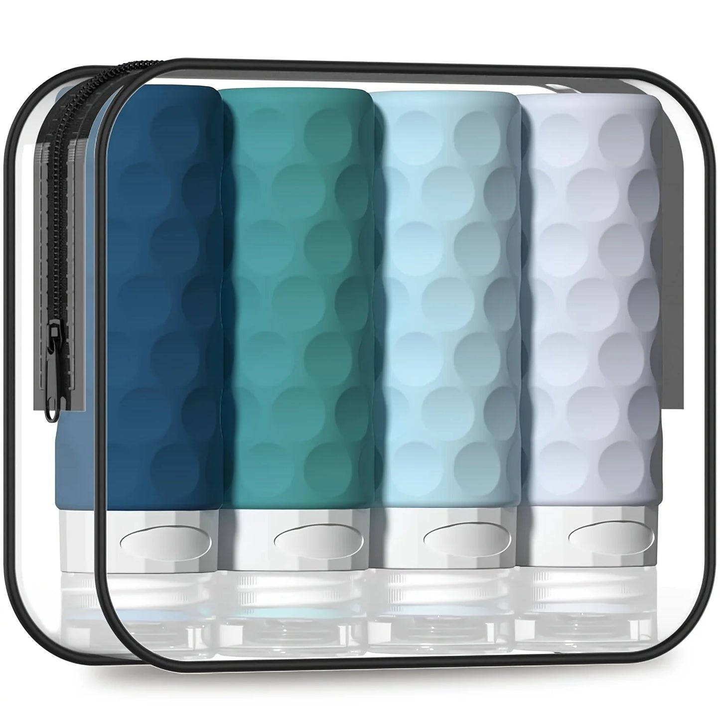 Silicone Travel Bottles Set | Leak-Proof TSA Approved Containers
