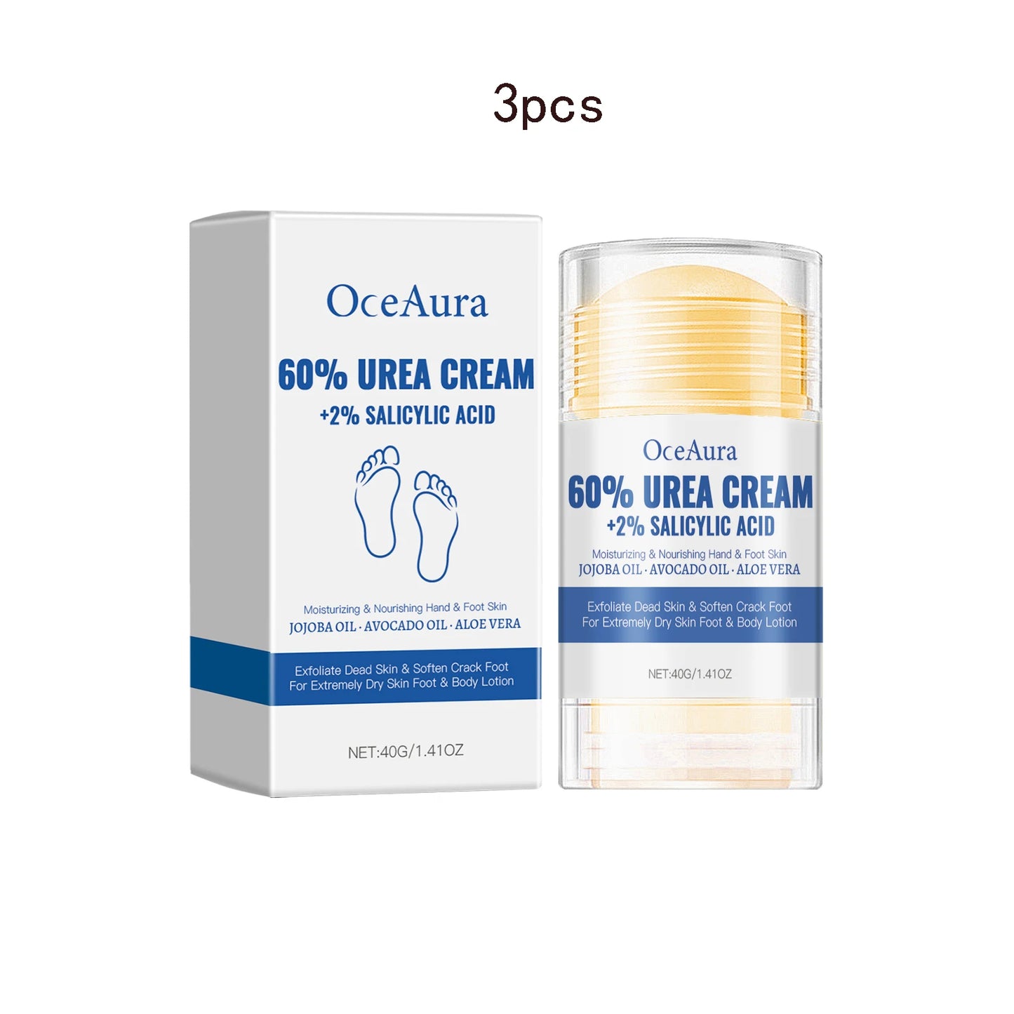 60% Urea Feet Cream for Extreme Dry Skin Relief and Nourishment