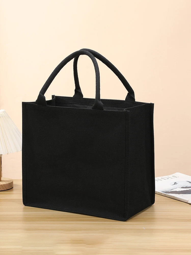 Thick and Sturdy Waterproof Canvas Tote Bag | Versatile Gift Bag
