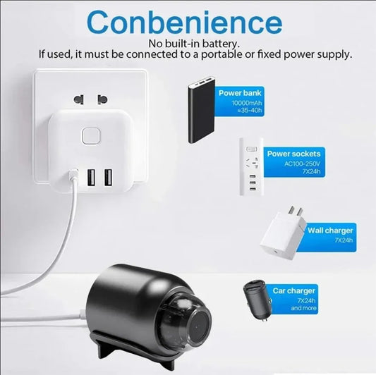 1080P HD WiFi Night Vision Home Security Camera