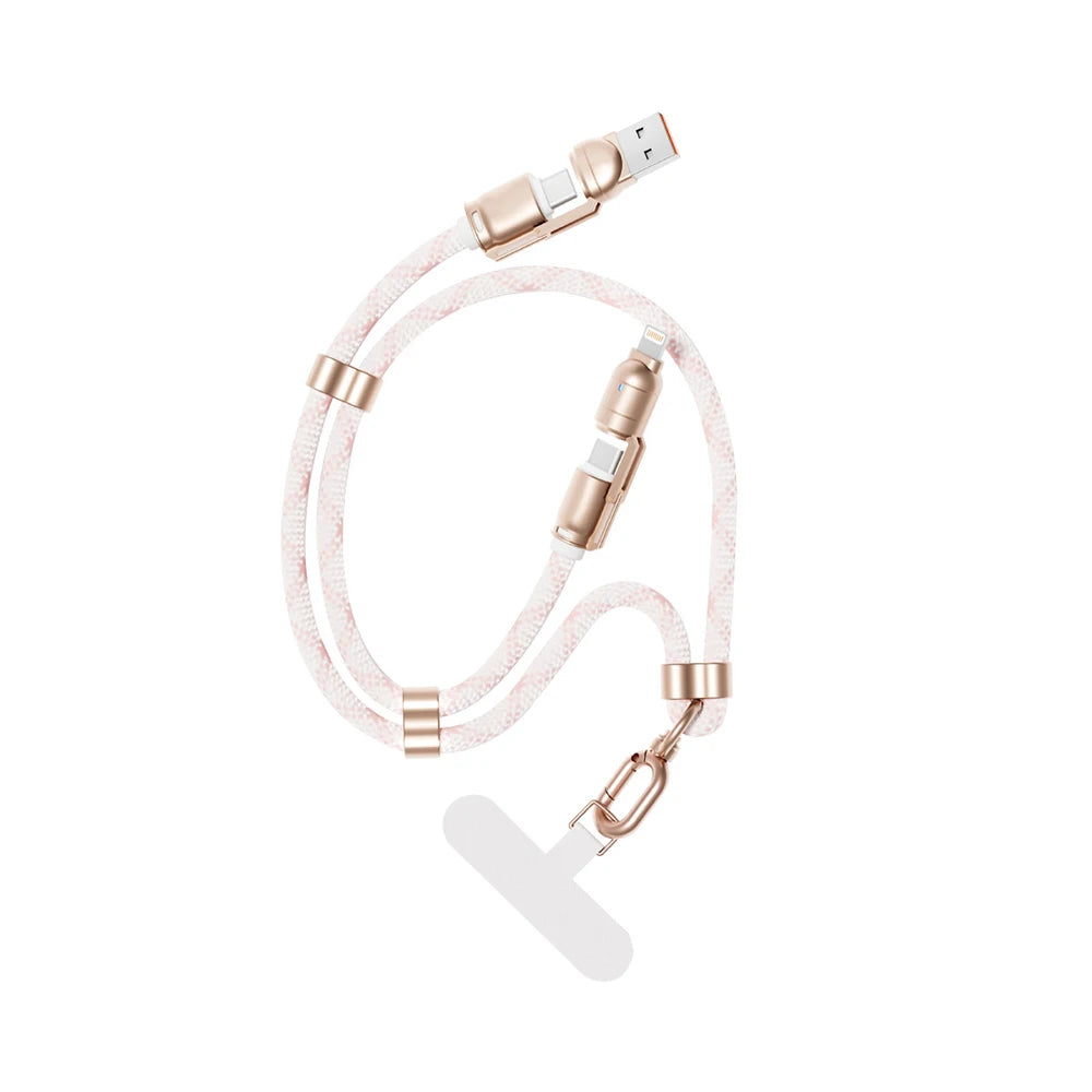 4 in 1 USB Type-C Fast Charge Cable | 240W Power and Versatility