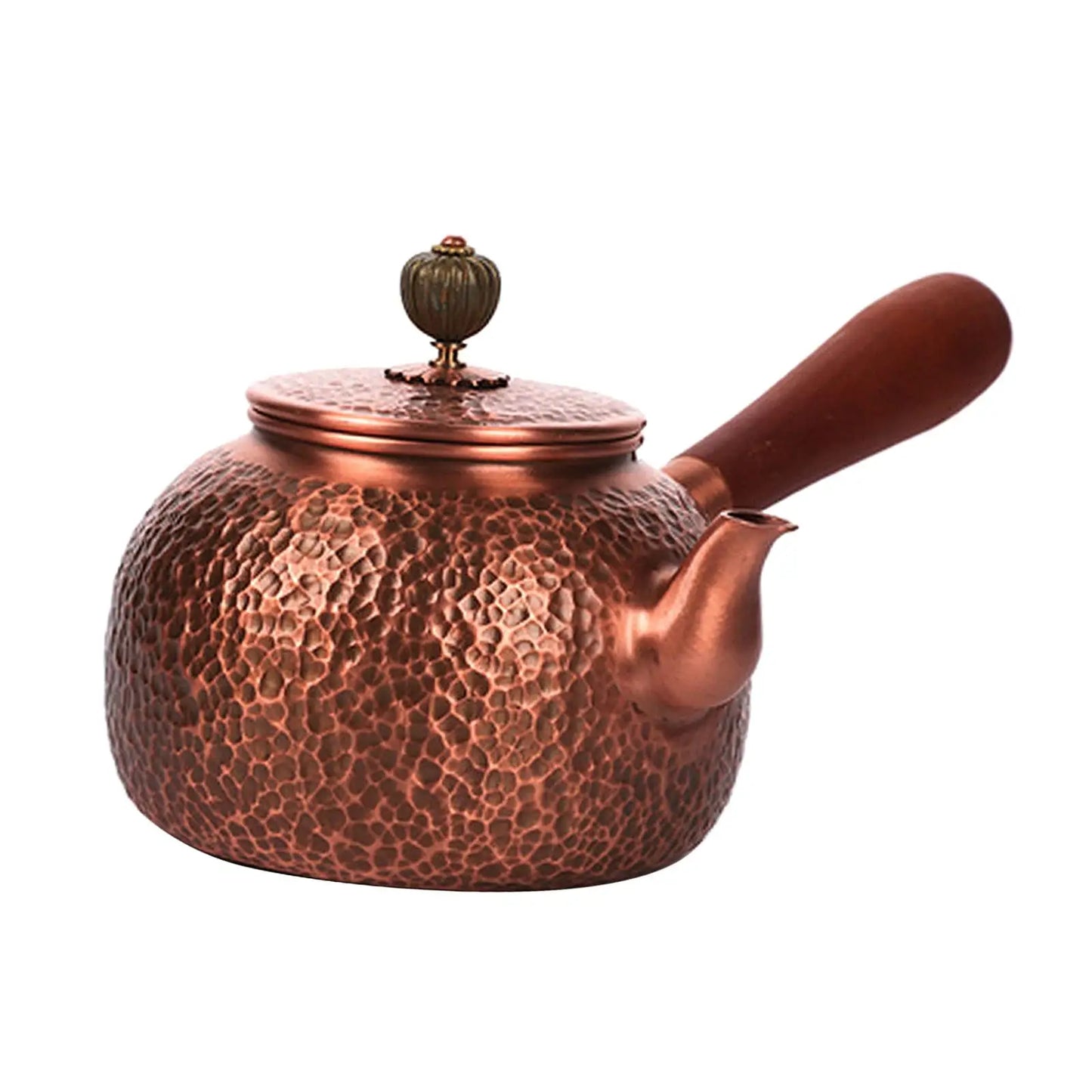 Handcrafted Copper Teapot | Retro Stovetop Teapot for Tea Lovers