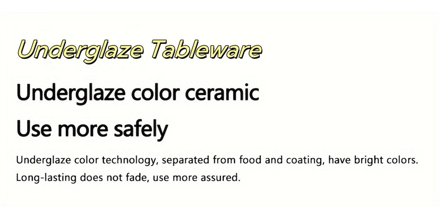 Bohemian Style Ceramic Serving Plates | Set of 6 Dessert Plates