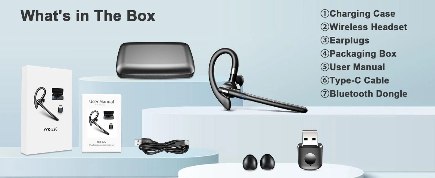 144 Languages AI Translation Bluetooth Earbuds | Handsfree & Waterproof