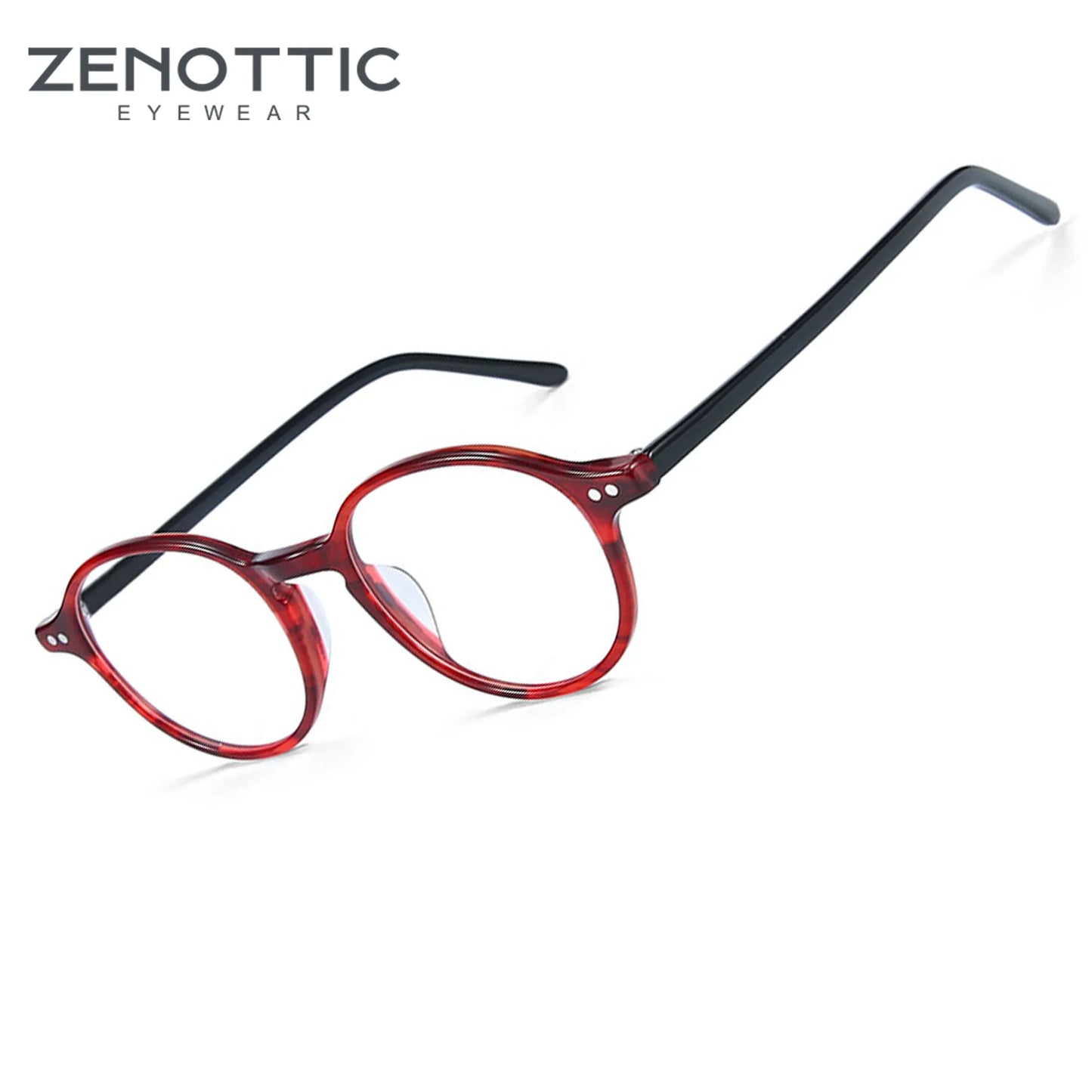 Vintage Round Prescription Glasses | Anti Blue Light & Photochromic