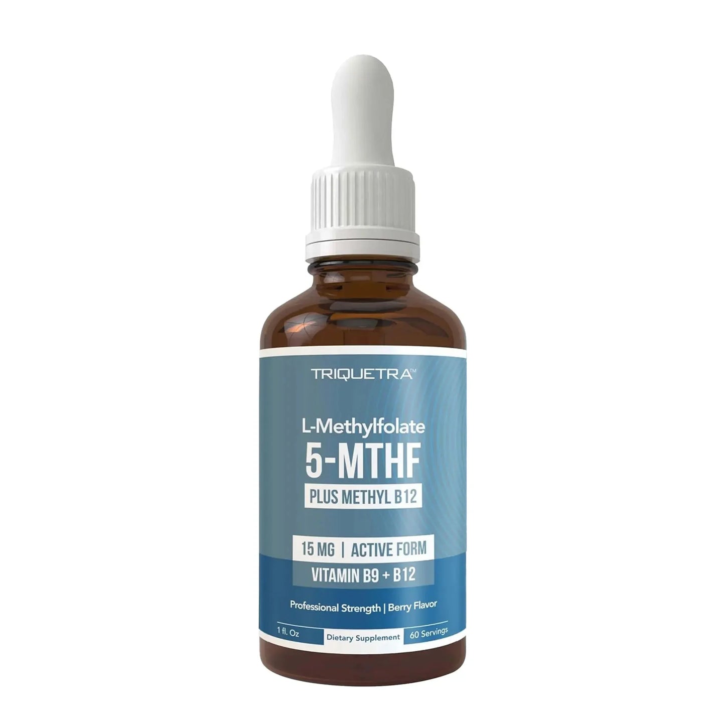 Methyl Folate & Methyl B12 Liquid | Sublingual Vitamin Complex