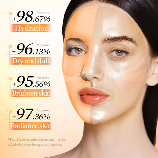 Vitamin C Collagen Whitening Face Masks | Moisturizing Anti-Aging