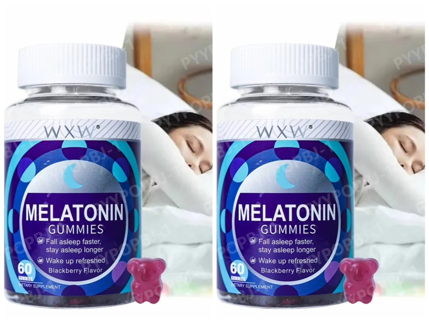 Vegetarian Melatonin Gummies | Sleep-Inducing Natural Support