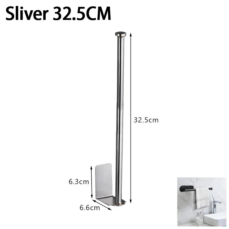 Stainless Steel Paper Towel Holder | Efficient Under Sink Organizer