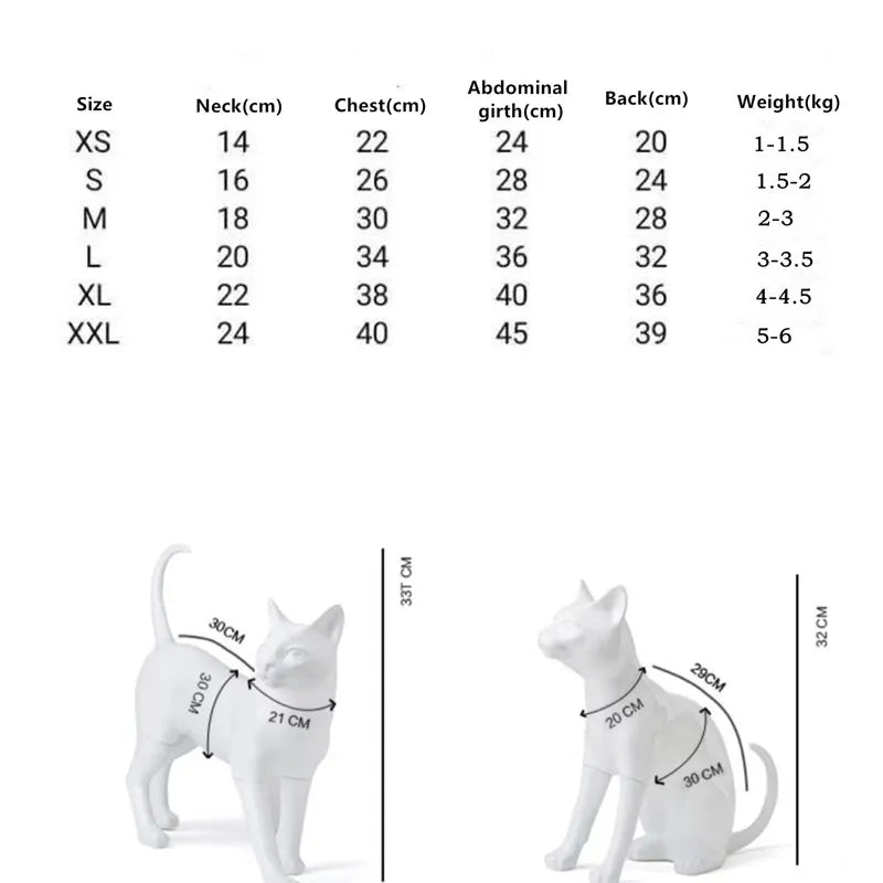 Soft Floral Dress for Sphynx Cats | Comfortable Spring Vest