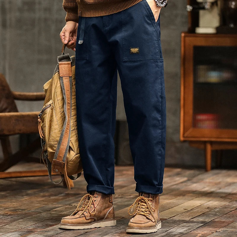 Men's Casual Cargo Pants | Comfortable Loose Fit Joggers